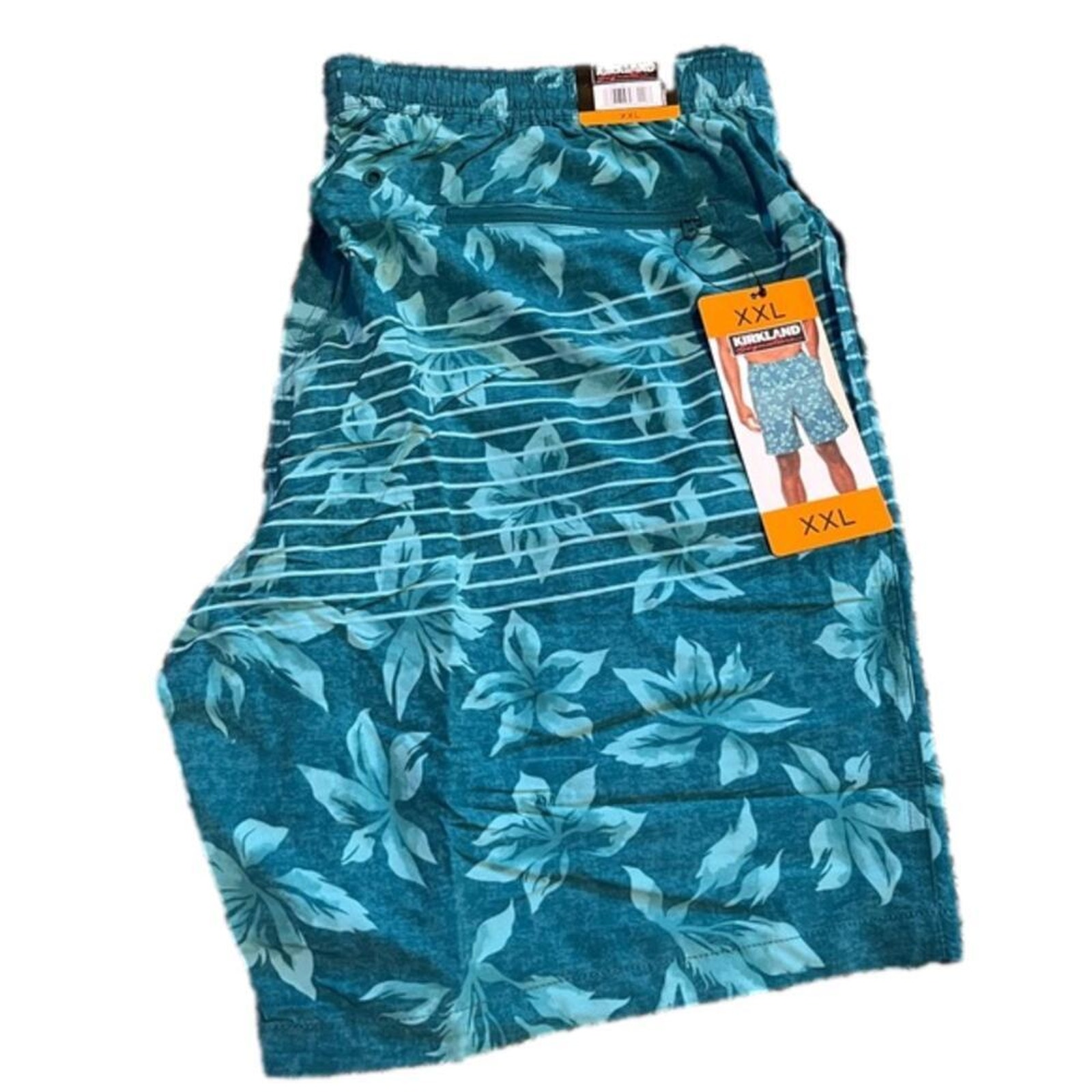Kirkland Signature Men’s Swimwear Trunks Liner Shorts Size Xxl Nwt
